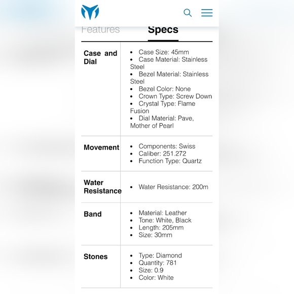 Technomarine Pave Watch - Picture 5 of 7